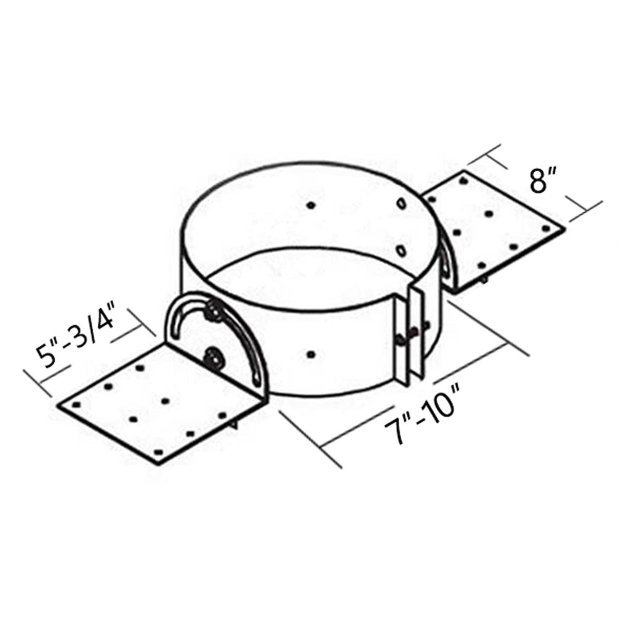 Selkirk Universal Roof Support Assembly - URSA - 200250