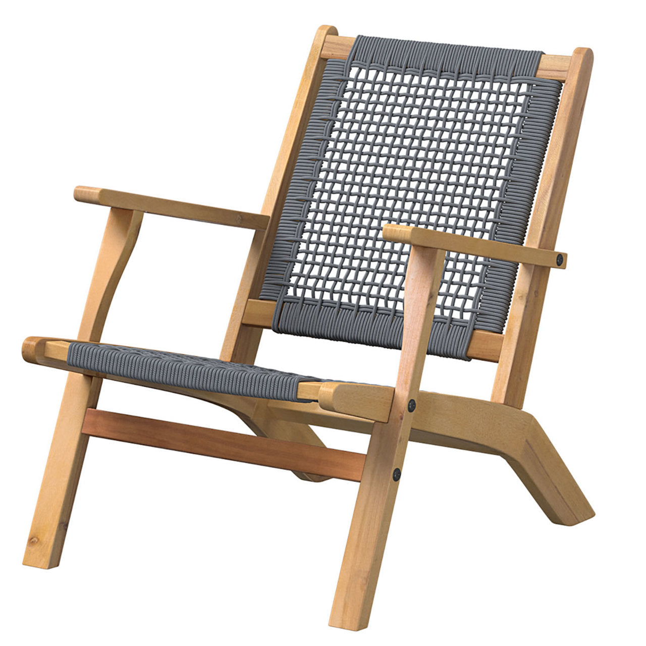Fire Sense Vega Natural Stain Outdoor Chair - 62773 - 63634 - 63635