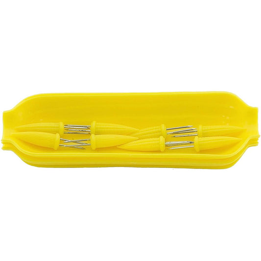 Yellow Cornboat Holders & Skewers