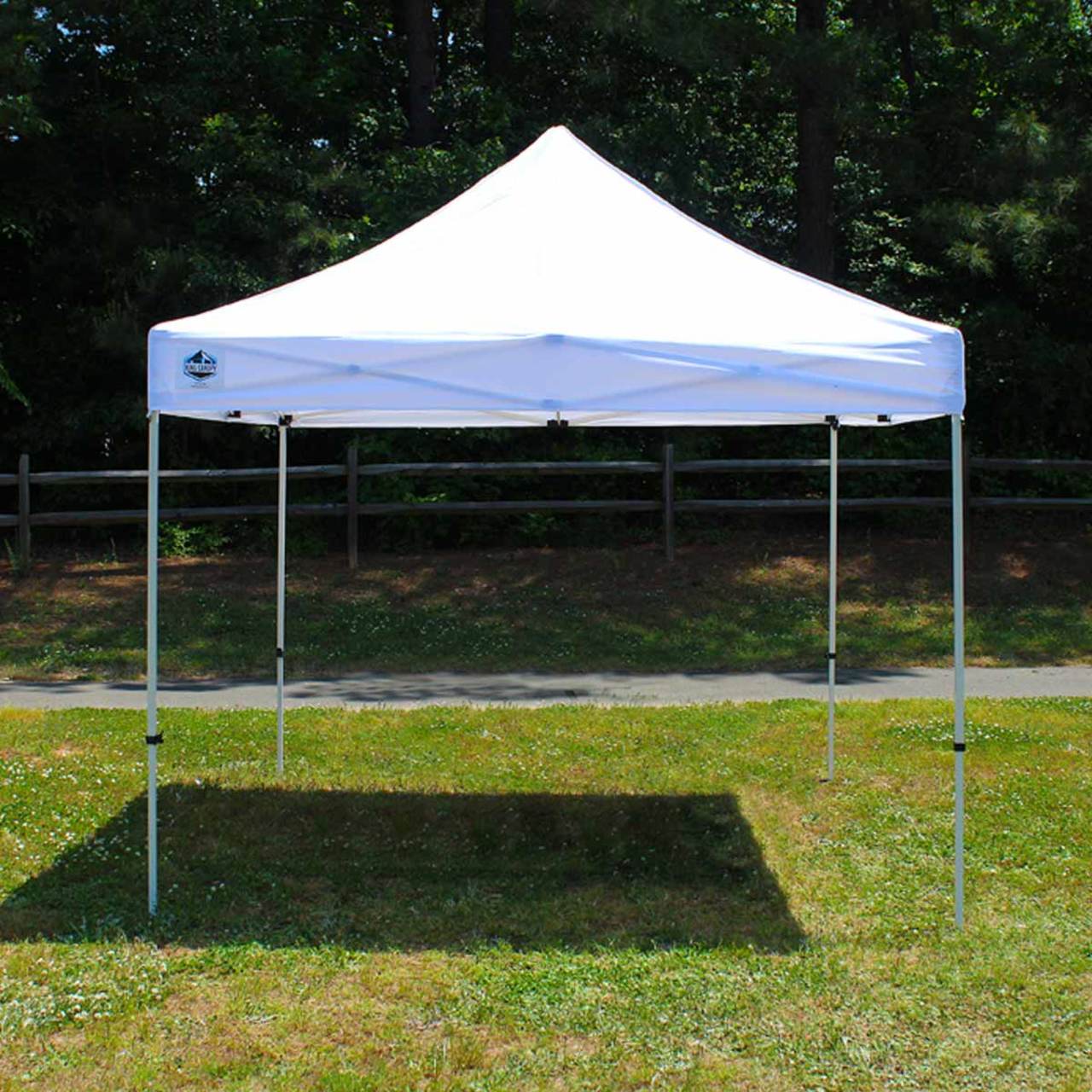 King Canopy Festival 10' x 10' White Instant Canopy - FSSHST10WH