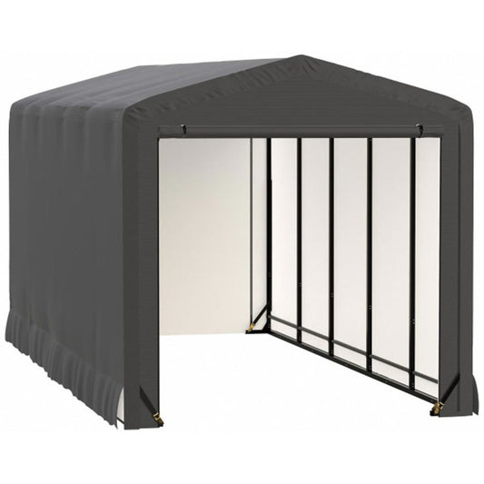 ShelterTube 10' x 23' x 10'  Wind & Snow-Load Rated Garage - Gray