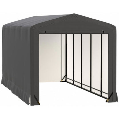 ShelterTube 10 x 23 x 10  Wind & Snow-Load Rated Garage - Gray