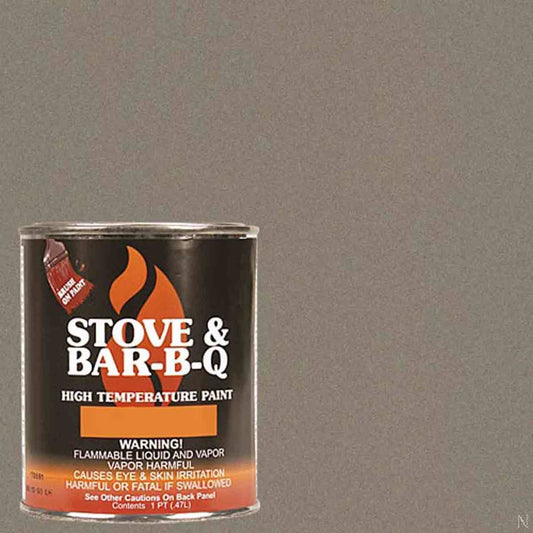 Stove & Bar-B-Q High Temperature Paint - Metallic Brown - 16 oz