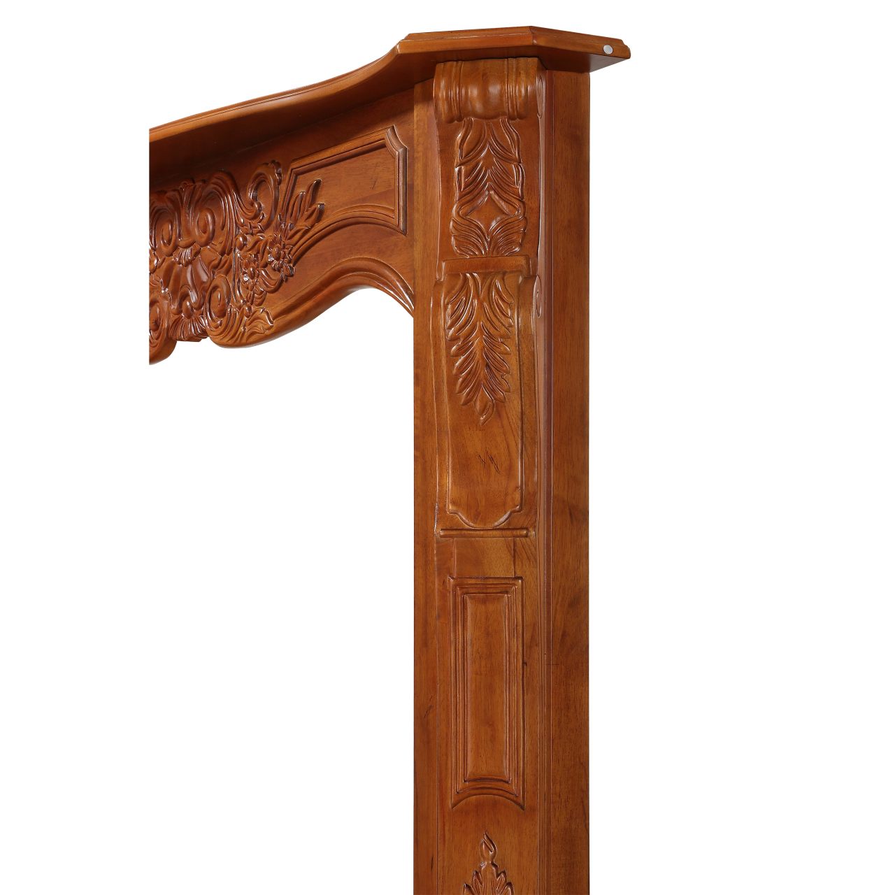 48" Deauville Fruitwood Finish Fireplace Mantel by Pearl Mantels