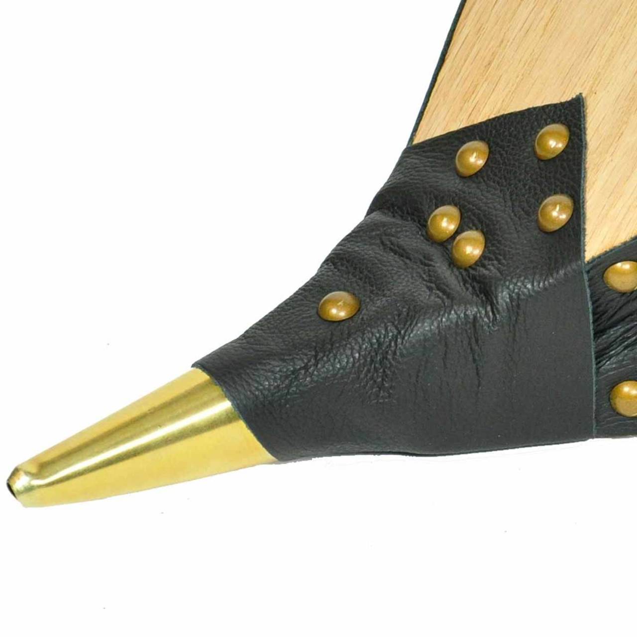 Johnny Beard Small Twin Valve Natural Oak Bellows
