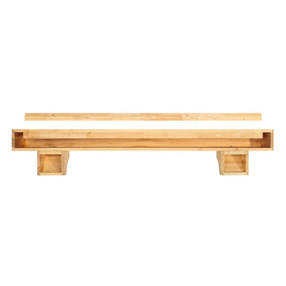 60" Shenandoah Unfinished Fireplace Shelf by Pearl Mantels