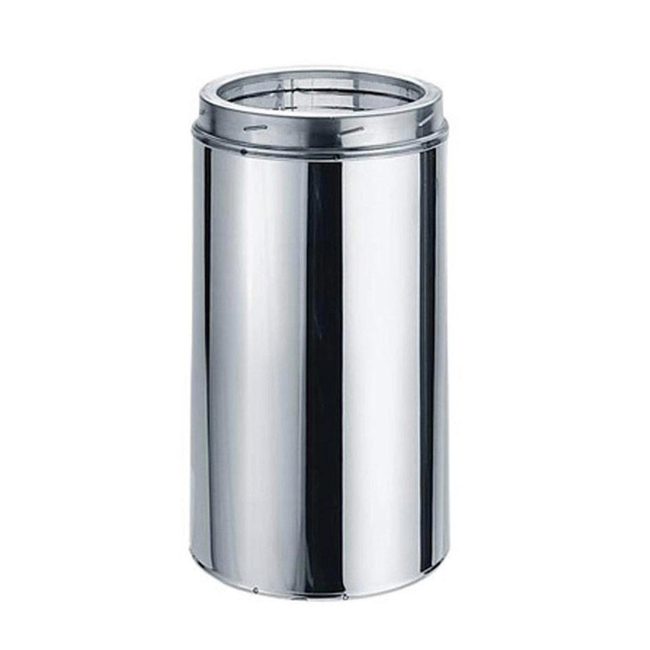 8" x 18" DuraTech Stainless Steel Chimney Pipe - 8DT-18SS