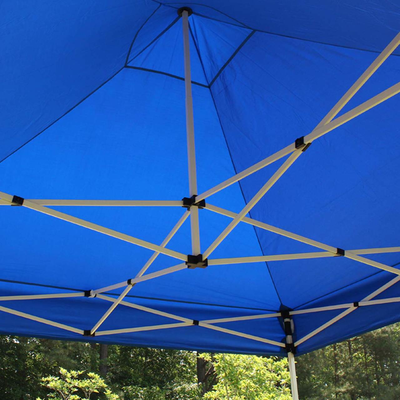 King Canopy  10' x 10' Canopy with Blue Cover - FSSHST10BL