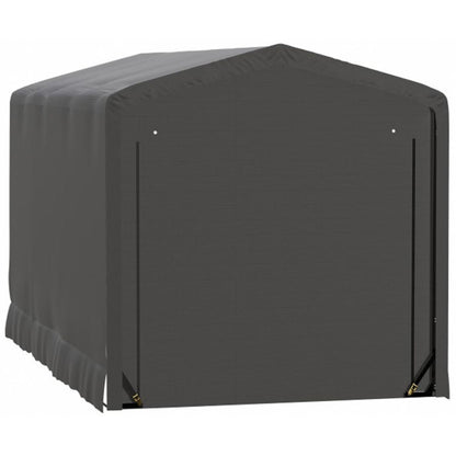 ShelterTube 10' x 18' x 10' Wind & Snow-Load Rated Garage - Gray