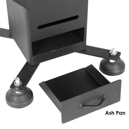 Woodeze Portable Small Black Rocket Stove