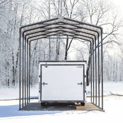 Arrow RV Carport 14 x 20 x 14 Ft. - Eggshell