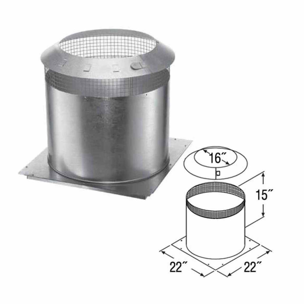 14'' DuraTech Attic Shield - 14DT-IS