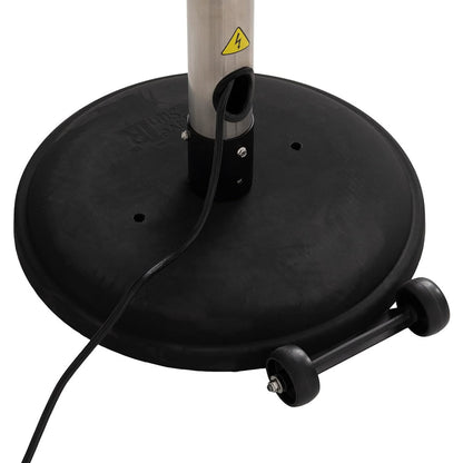 Stainless Steel Telescoping Offset Pole Mounted Infrared Patio Heater