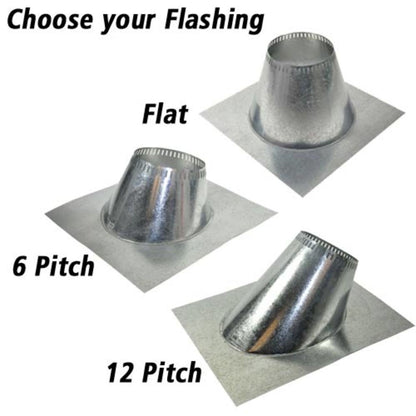 6'' Shasta Vent Cathedral Ceiling Support Box Kit