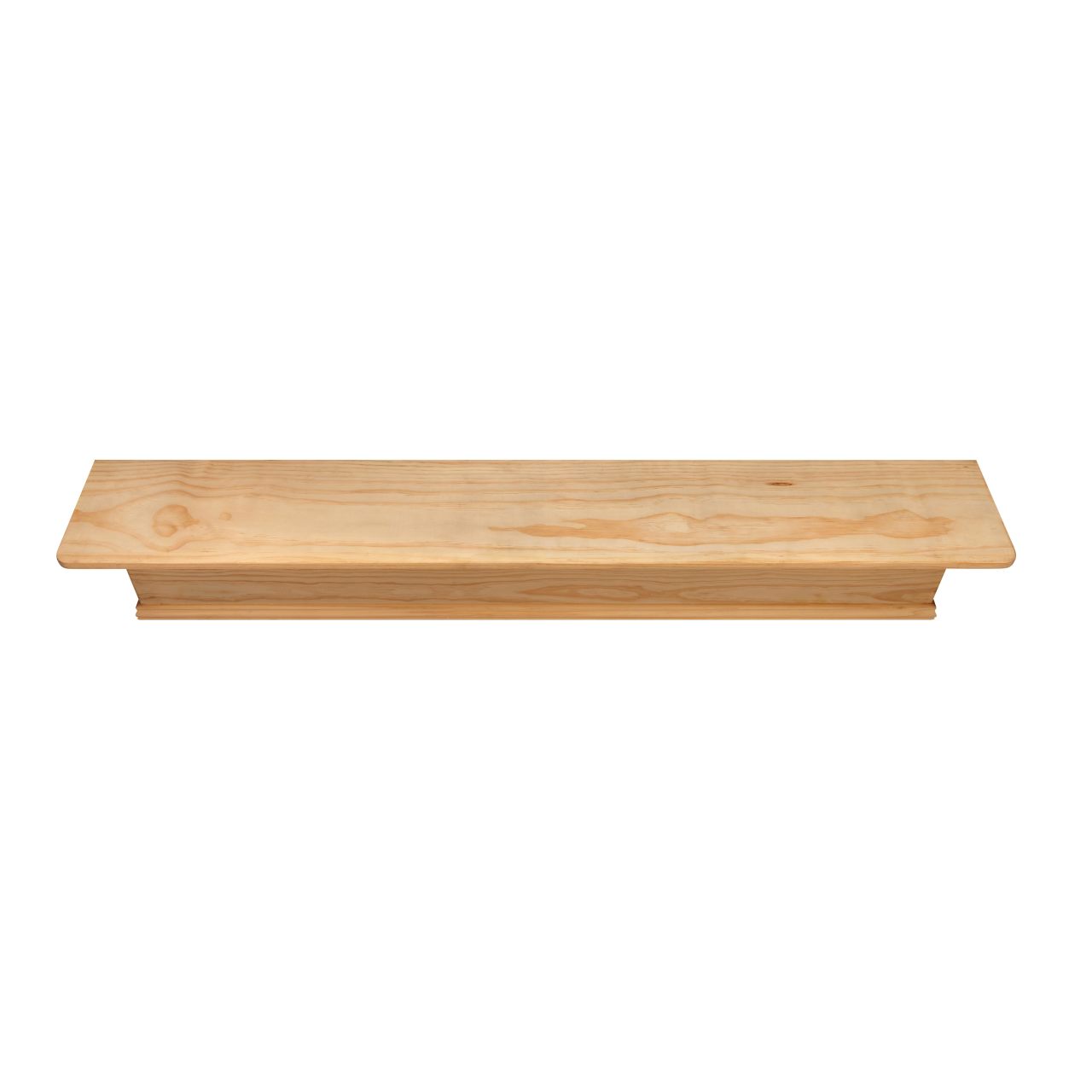72" Savannah Fireplace Shelf by Pearl Mantels - Unfinished