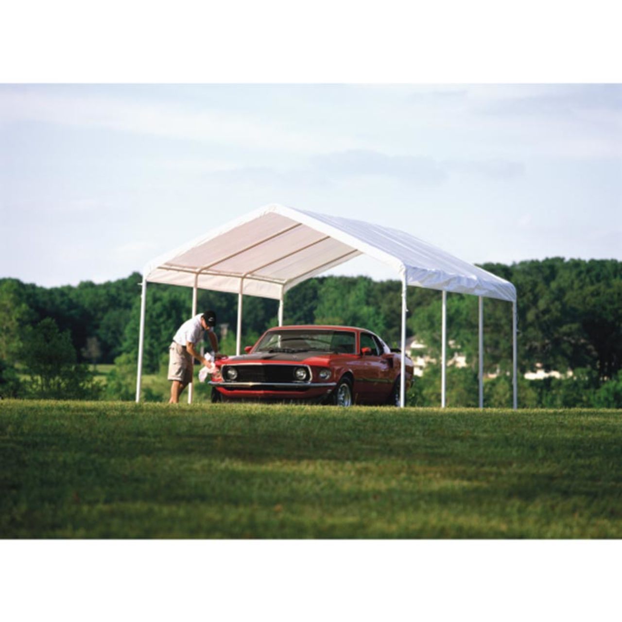 12' x 20' SuperMax White Canopy