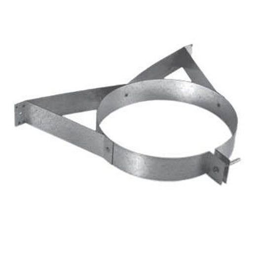 6" DuraPlus Galvanized Wall Strap - 6DP-WS