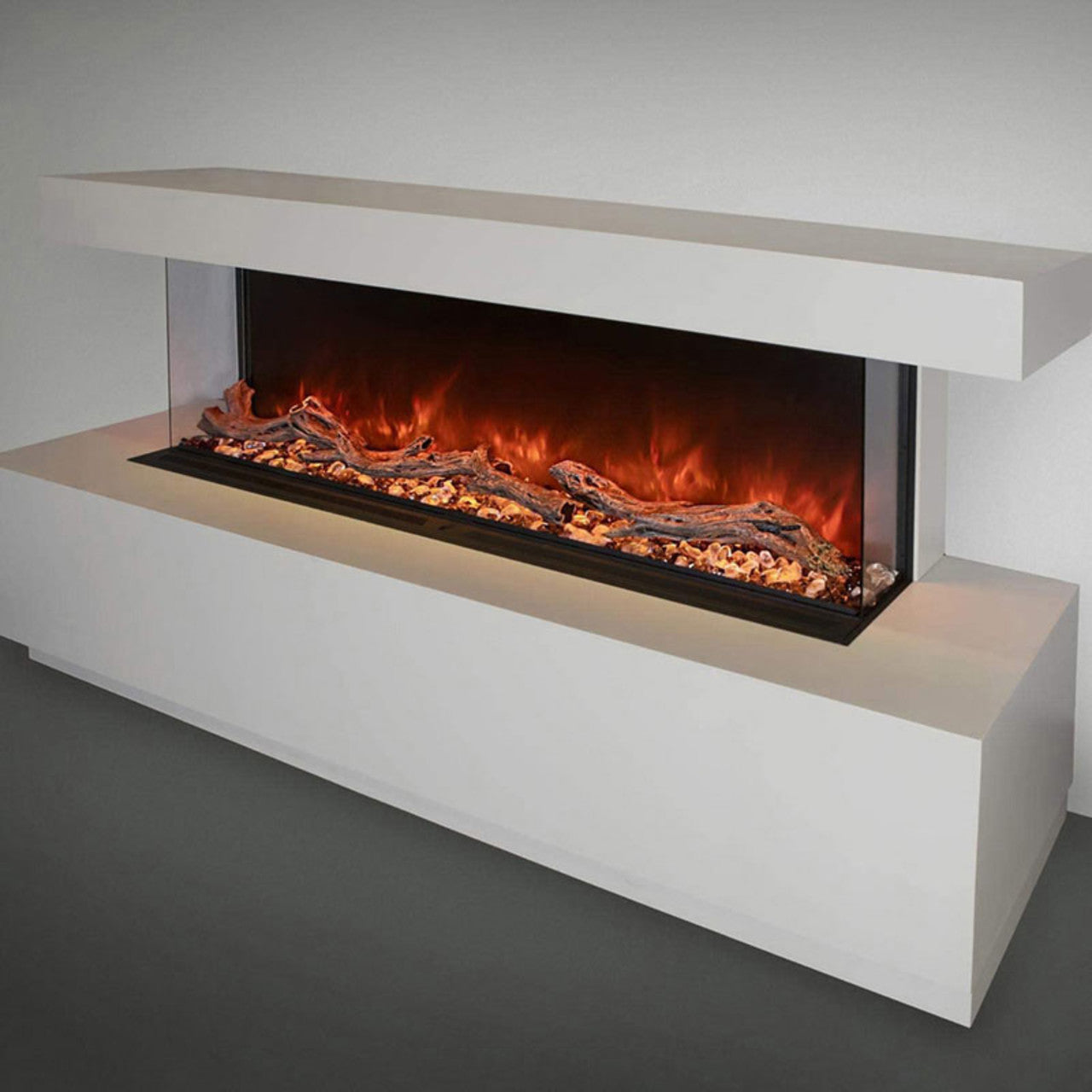 Modern Flames Landscape Pro Multi 68" Multi-Sided Built-In Electric Fireplace - LPM-6816