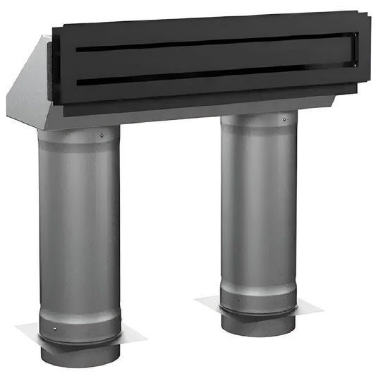 Ventis Hot Air Gravity Kit - Modern Style/Adjustable Pipes - AC01389