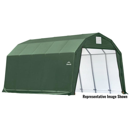 ShelterCoat 12' x  24' Garage Barn - Green - 97154