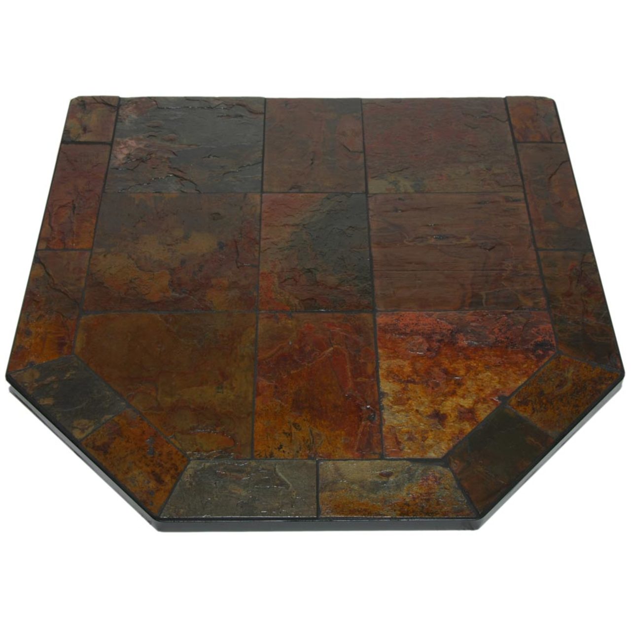 Peacock Slate 40" x 40" Double Cut Hearth Pad