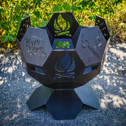 26" Custom Fire Pit Designs
