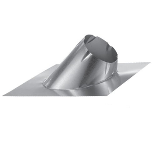8" DuraTech 0/12 - 6/12 Large Base Adjustable Roof Flashing - 8DT-F6L