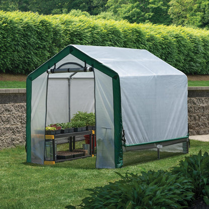 Organic Growers 6' x 8' x 6.5' Greenhouse - Clear Cover
