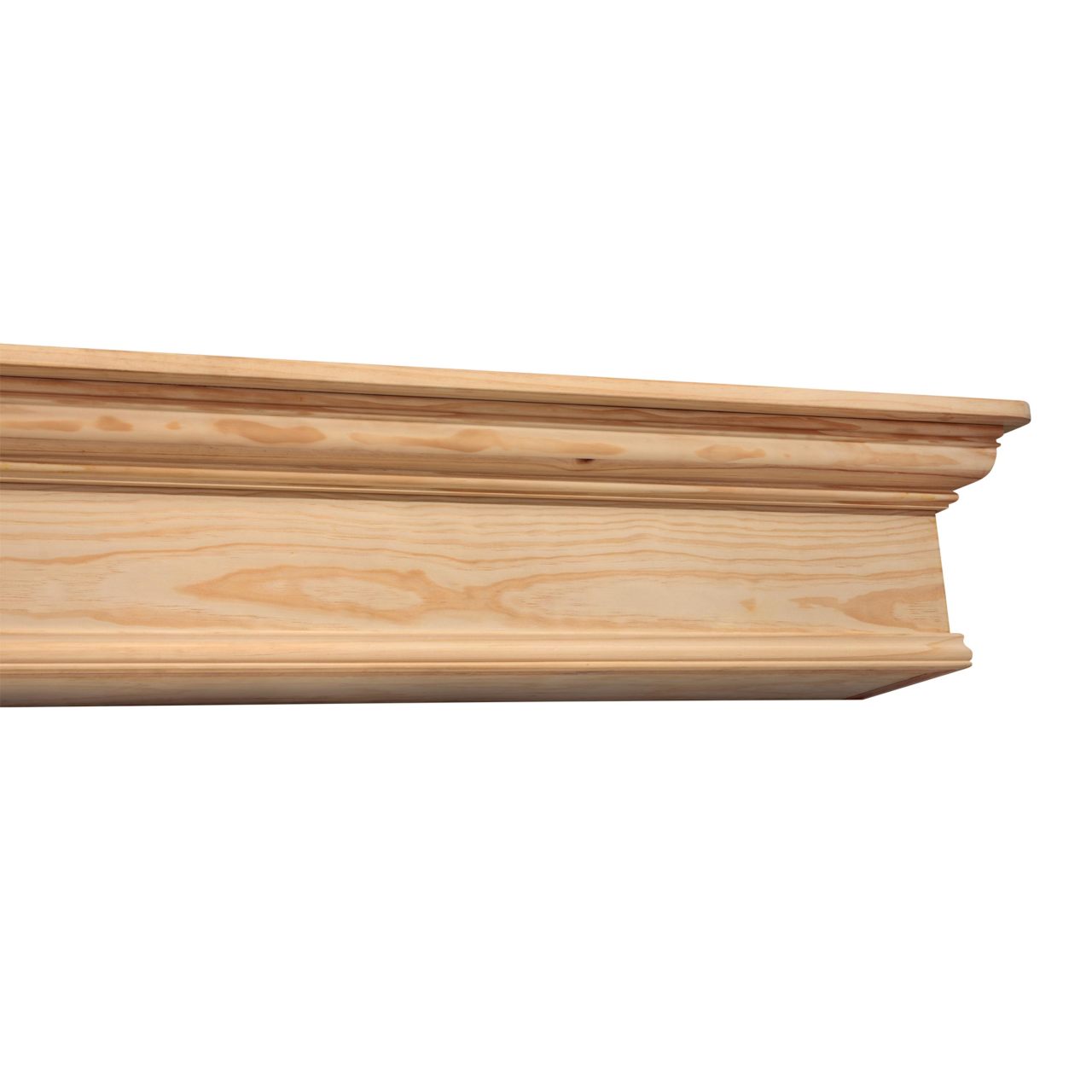 60" Savannah Fireplace Shelf by Pearl Mantels - Unfinished