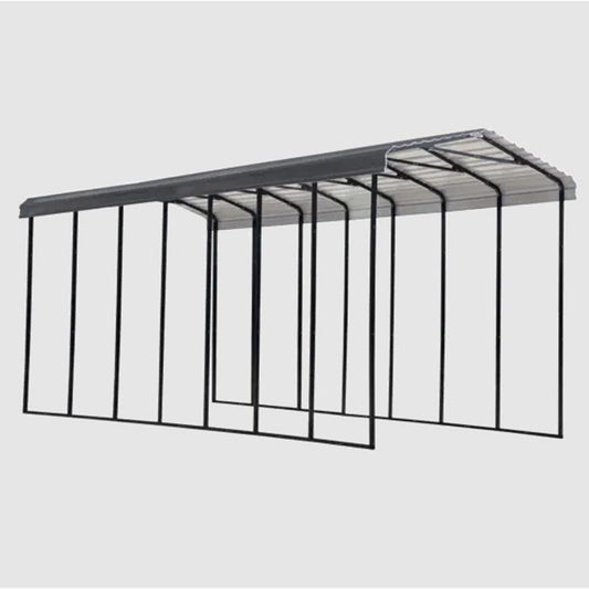 Arrow RV Carport 14 x 33 x 14 Ft. - Charcoal