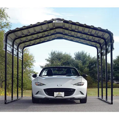 Arrow Carport 10x15x7 Ft. - Eggshell