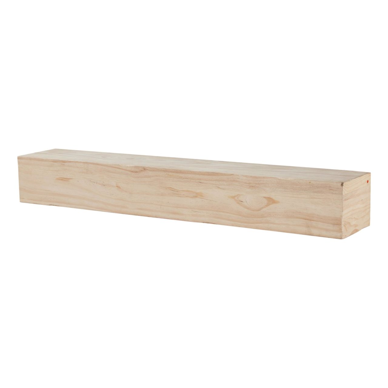 60" Lexington Fireplace Shelf by Pearl Mantels - Rustic Distressed, Unfinished