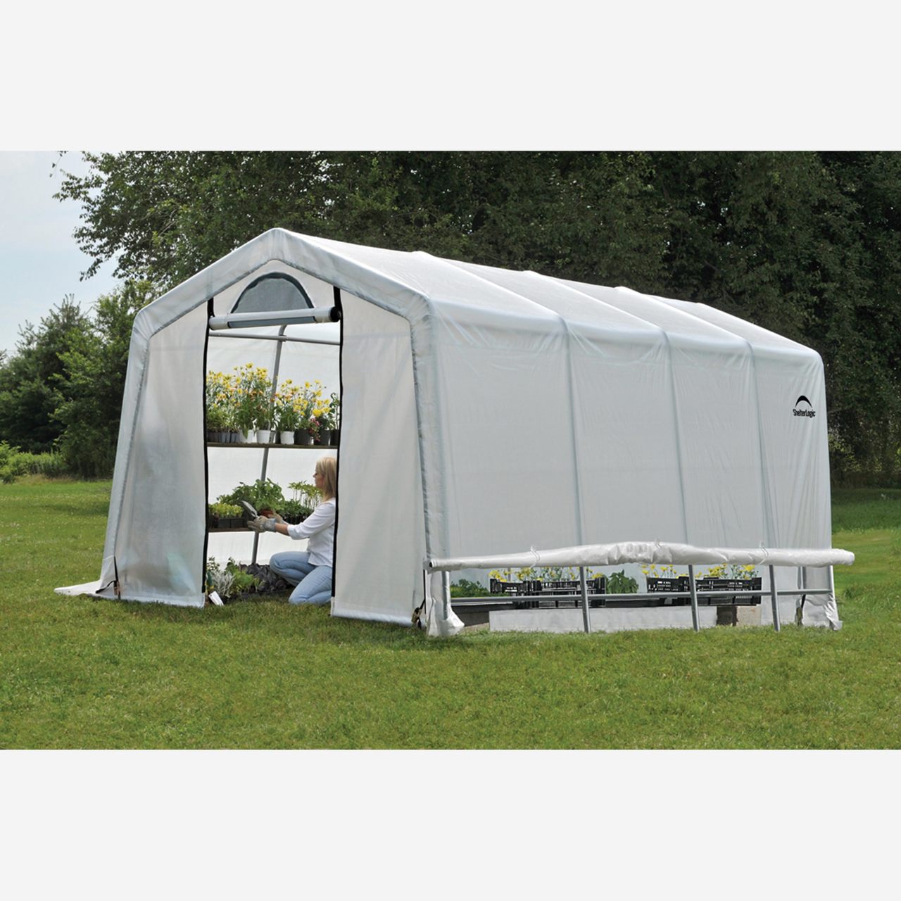 GrowIT 10' x 20' Greenhouse-in-a-Box - Clear Cover