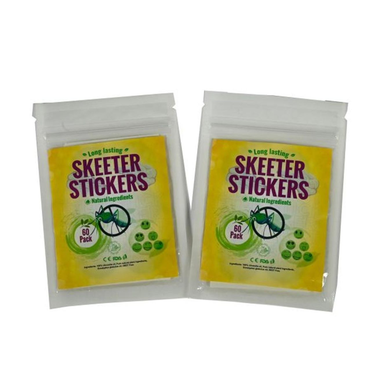 Skeeter Stickers & Magic Itch Relief Mosquito Repellent Ultimate Protection Bundle - 10 Pack