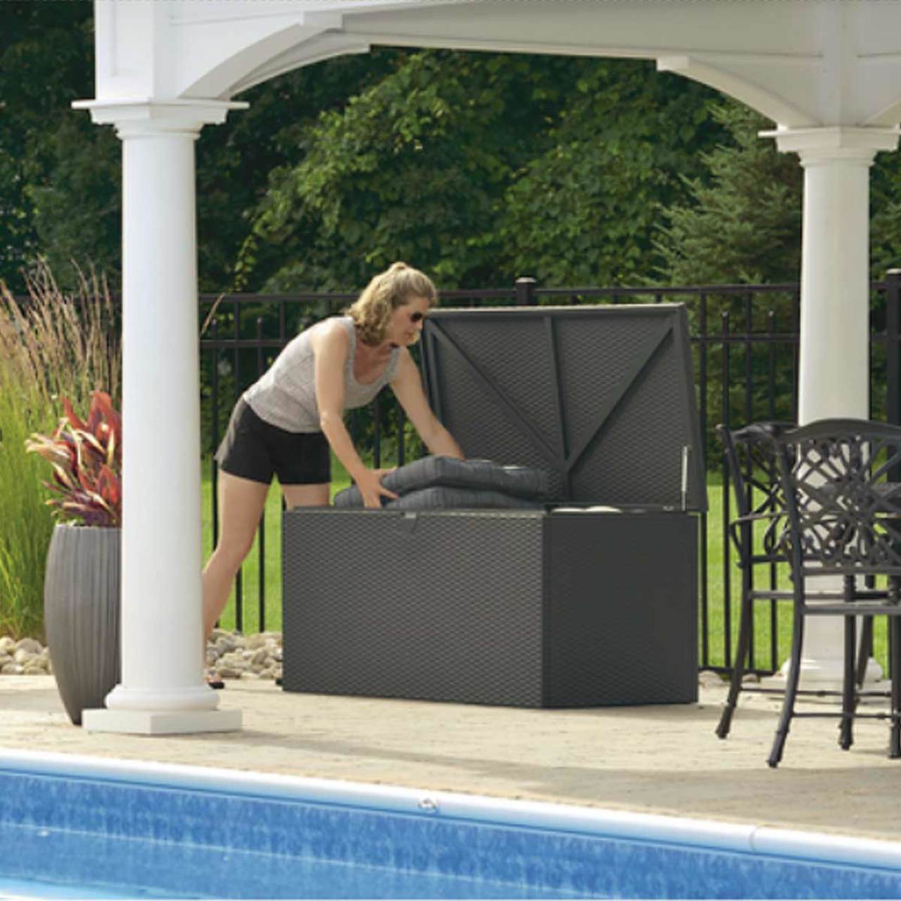 Anthracite Patio Storage Box