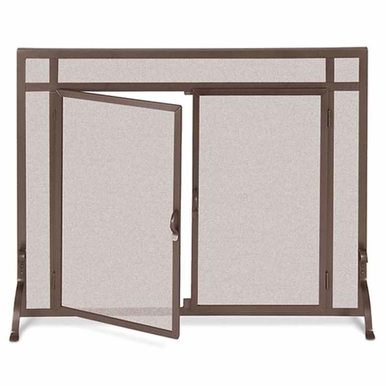 Pilgrim Forged Iron Door Screen - BB