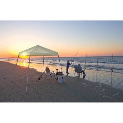 Pop-Up HD 8 x 8 Slant Leg Canopy -  White