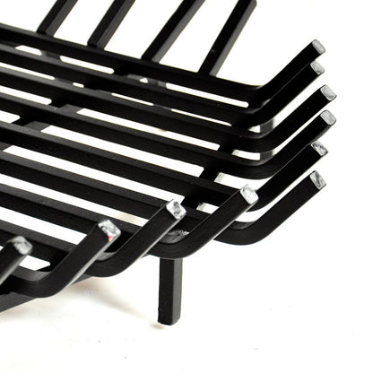 27" Hex Shape Fireplace Grate