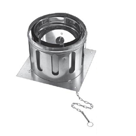 10'' DuraChimney II Anchor Plate with Damper - 10DCA-APD
