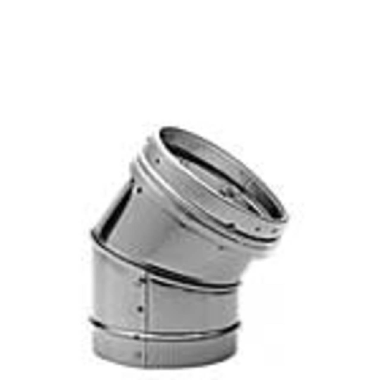 8" DuraLiner 45 Degree Stainless Steel Elbow - 8DLR-E45SS
