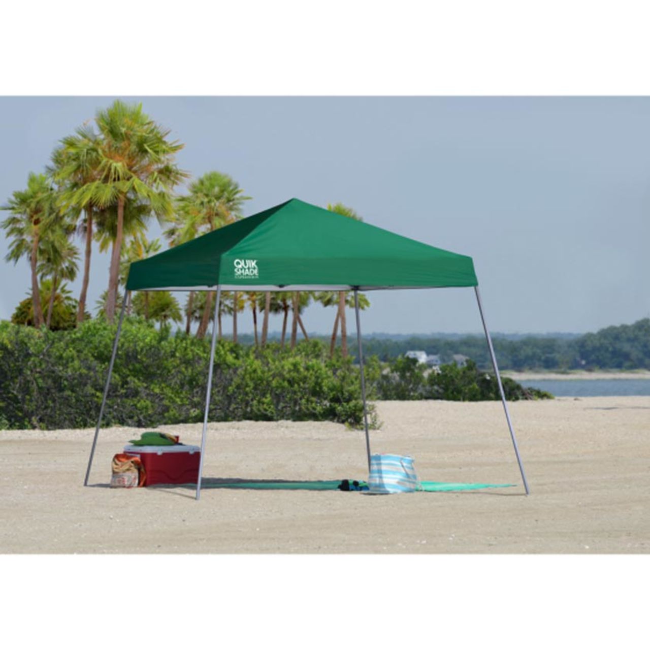 Expedition EX64 10' x 10' Slant Leg Canopy - Green