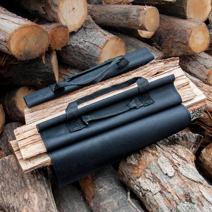 Canvas Log Carrier - Black