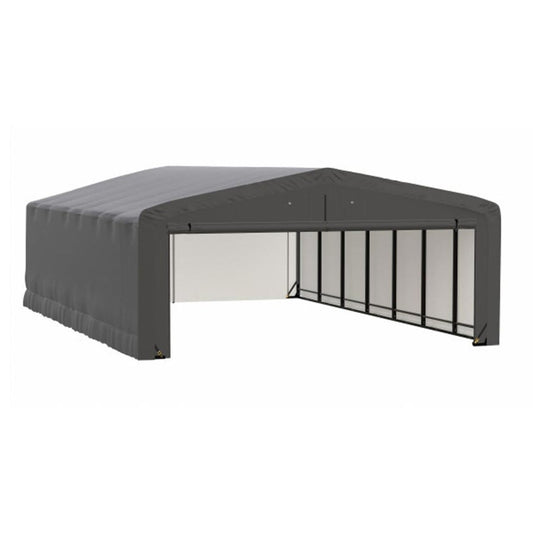ShelterTube 20' x 32' x 10'  Wind & Snow-Load Rated Garage - Gray