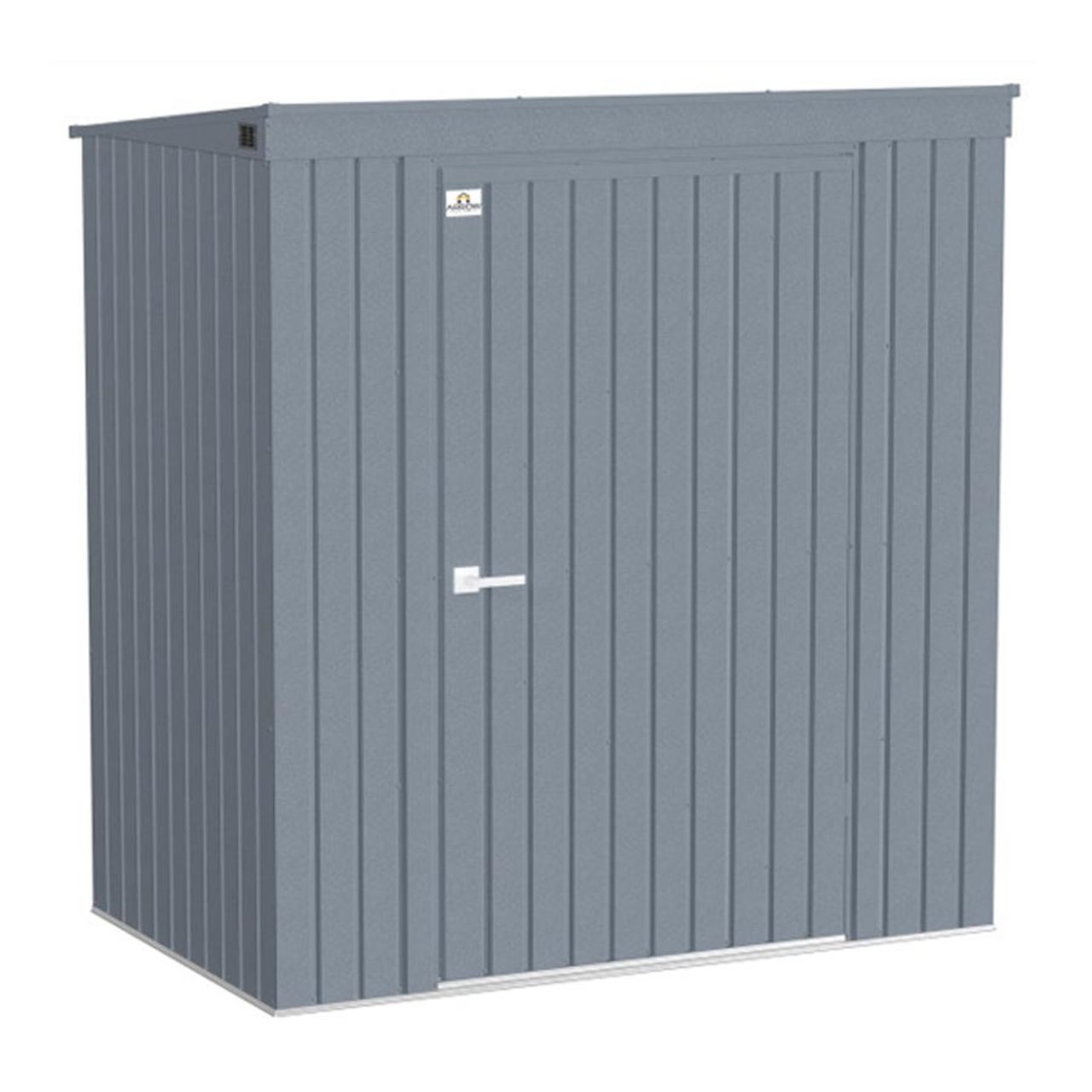 Arrow Elite Steel Storage Shed 6' x 4' - Anthracite