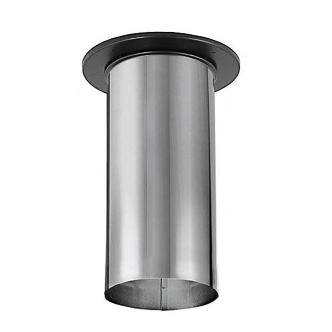 6" DuraBlack Stainless Steel Slip Connector - 6DBK-SCSS