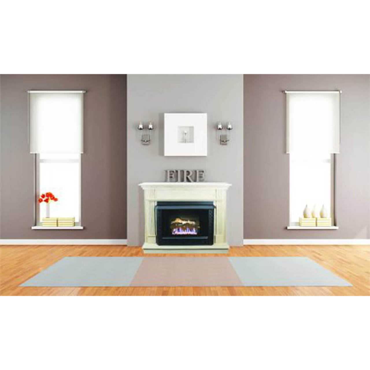 Ashley 1,200 Sq. Ft. Vent Free Single-Burner NG Stove - AGVF340N