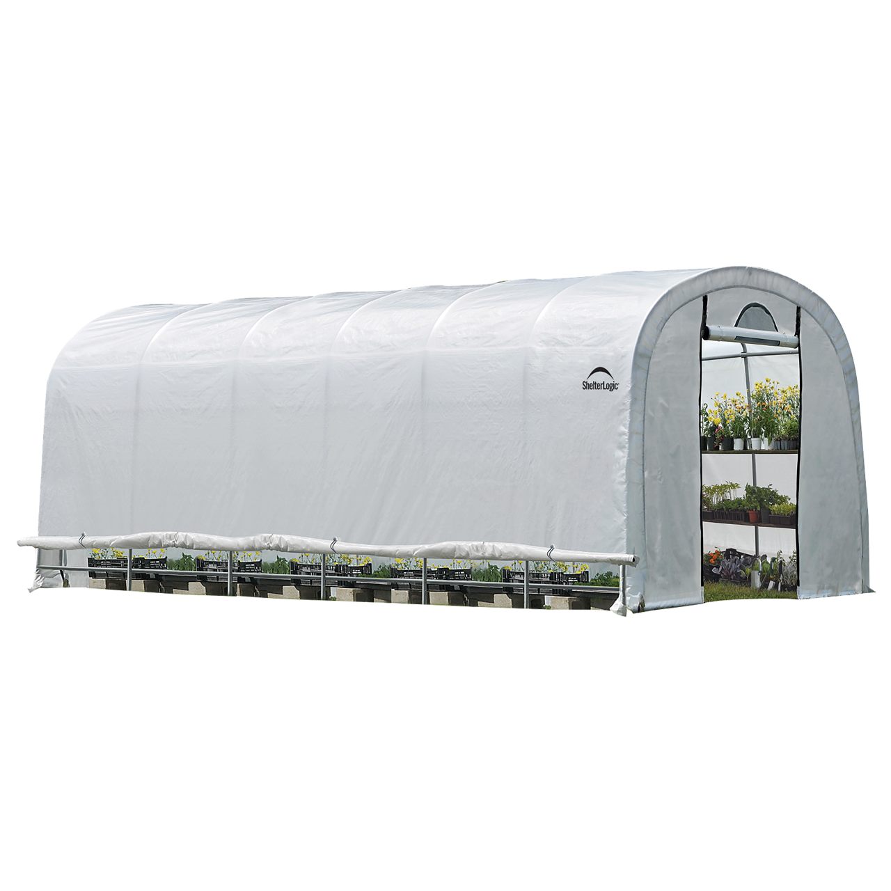 GrowIT 12' x 24' Heavy Duty Round Greenhouse