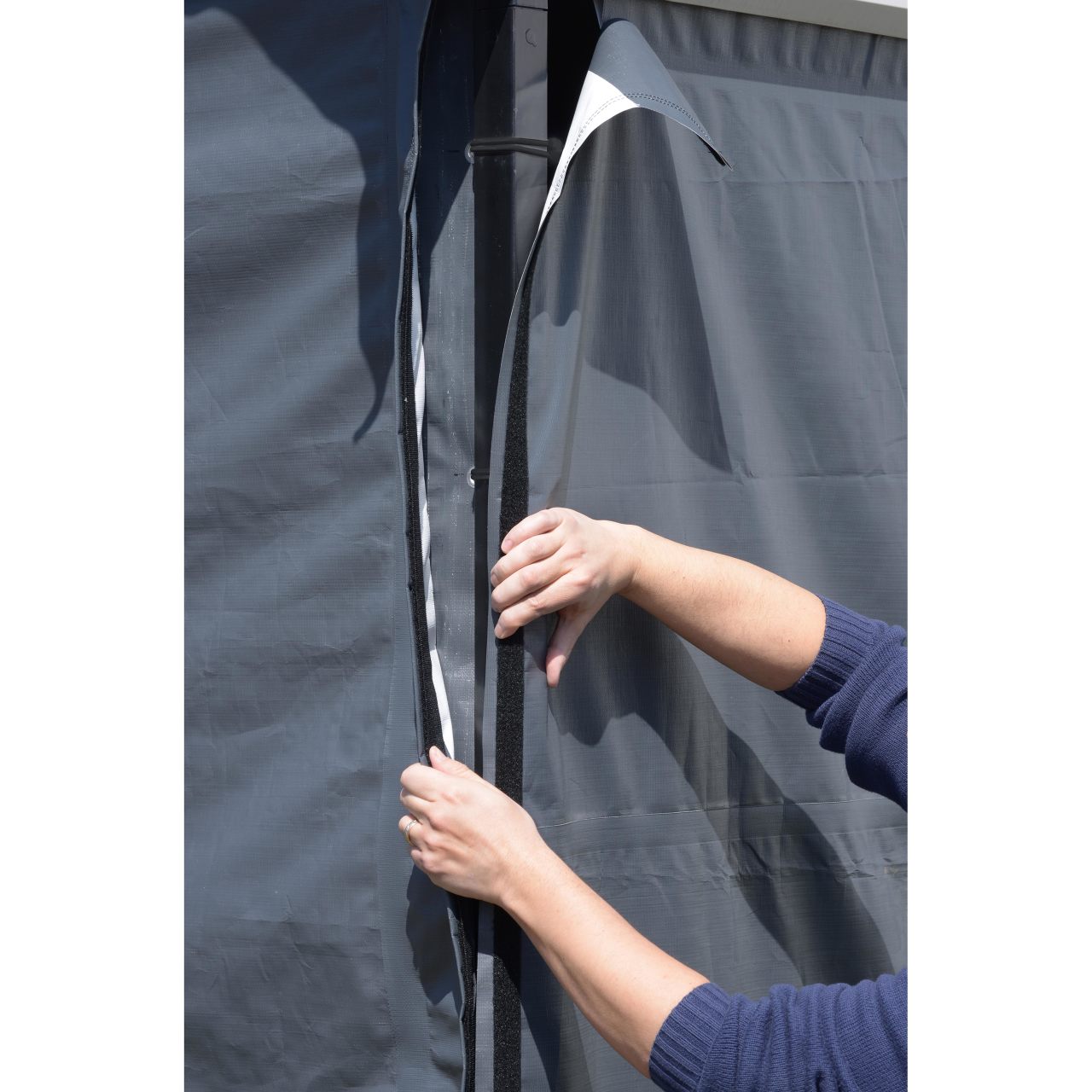 Arrow 12'  x 20' Enclosure Walls ONLY for Carport - Gray
