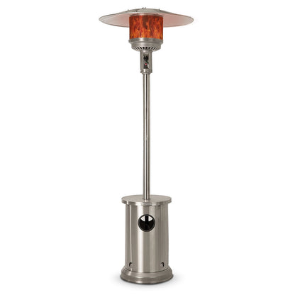 Fire Sense Stainless Steel Patio Heater with LED Table - 65046