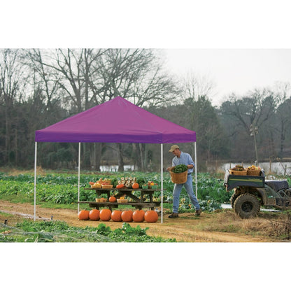 Pop-Up HD 10 x 10 Straight Leg Canopy -  Purple
